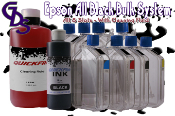 Epson All Black Bulk System with Cleaning Fluid